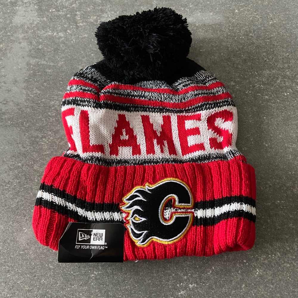 PRICE IS FIRM Brand new Calgary Flames beanie